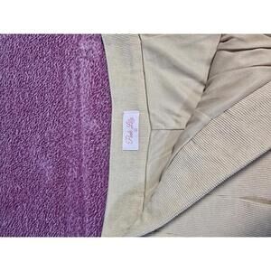 Pink Lily Beige Pleated Mini Skirt/ Skort size large